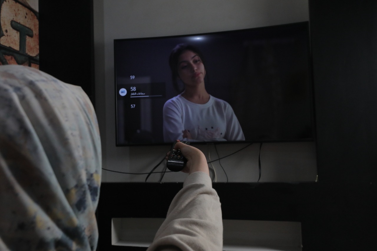 Watching TV
